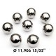 150 X - BOLAS DE ACERO DE 11,906 mm MILIMETROS  15/32” PULGADAS  – BOLAS
